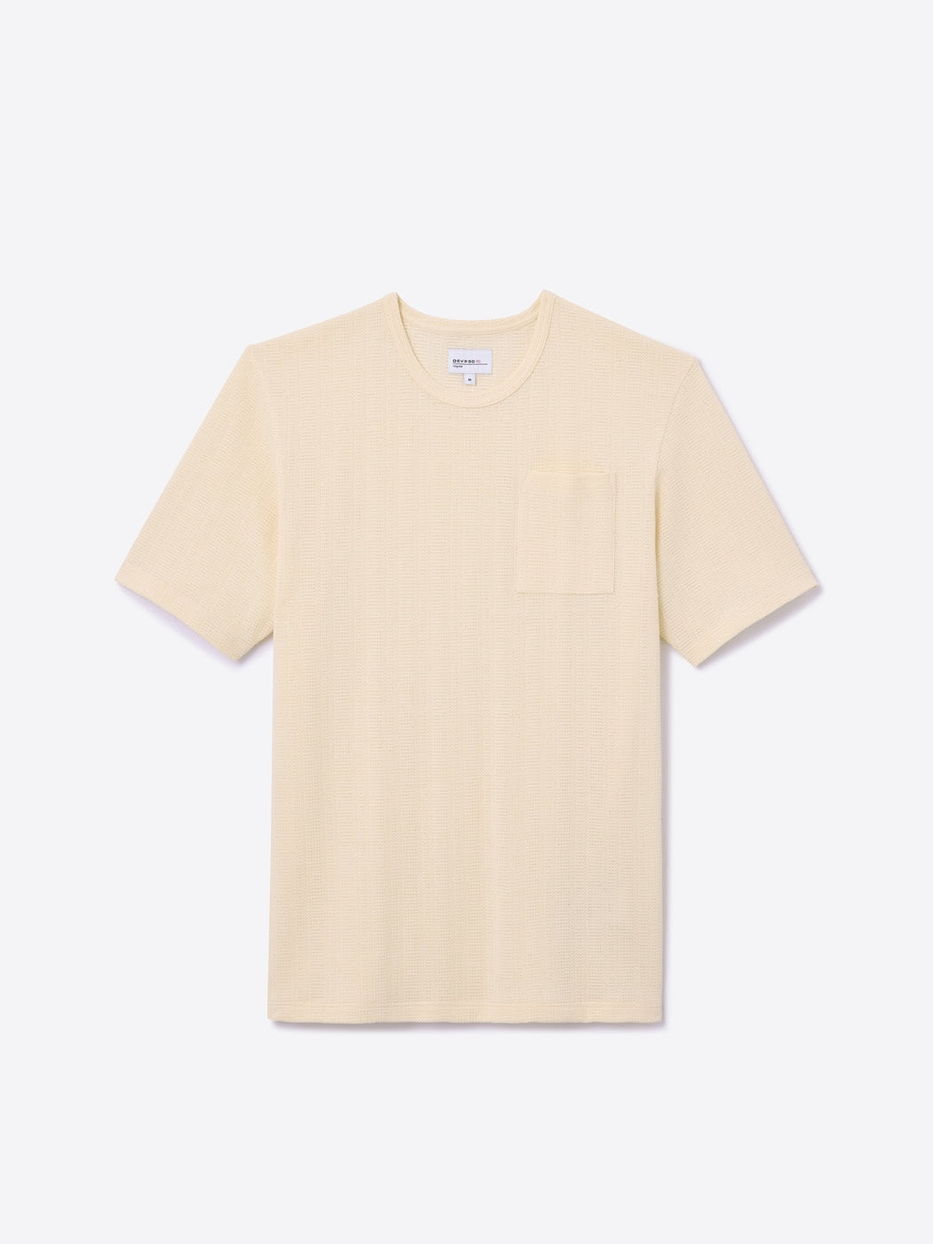 T-shirt col rond en coton - DEVRED 1902