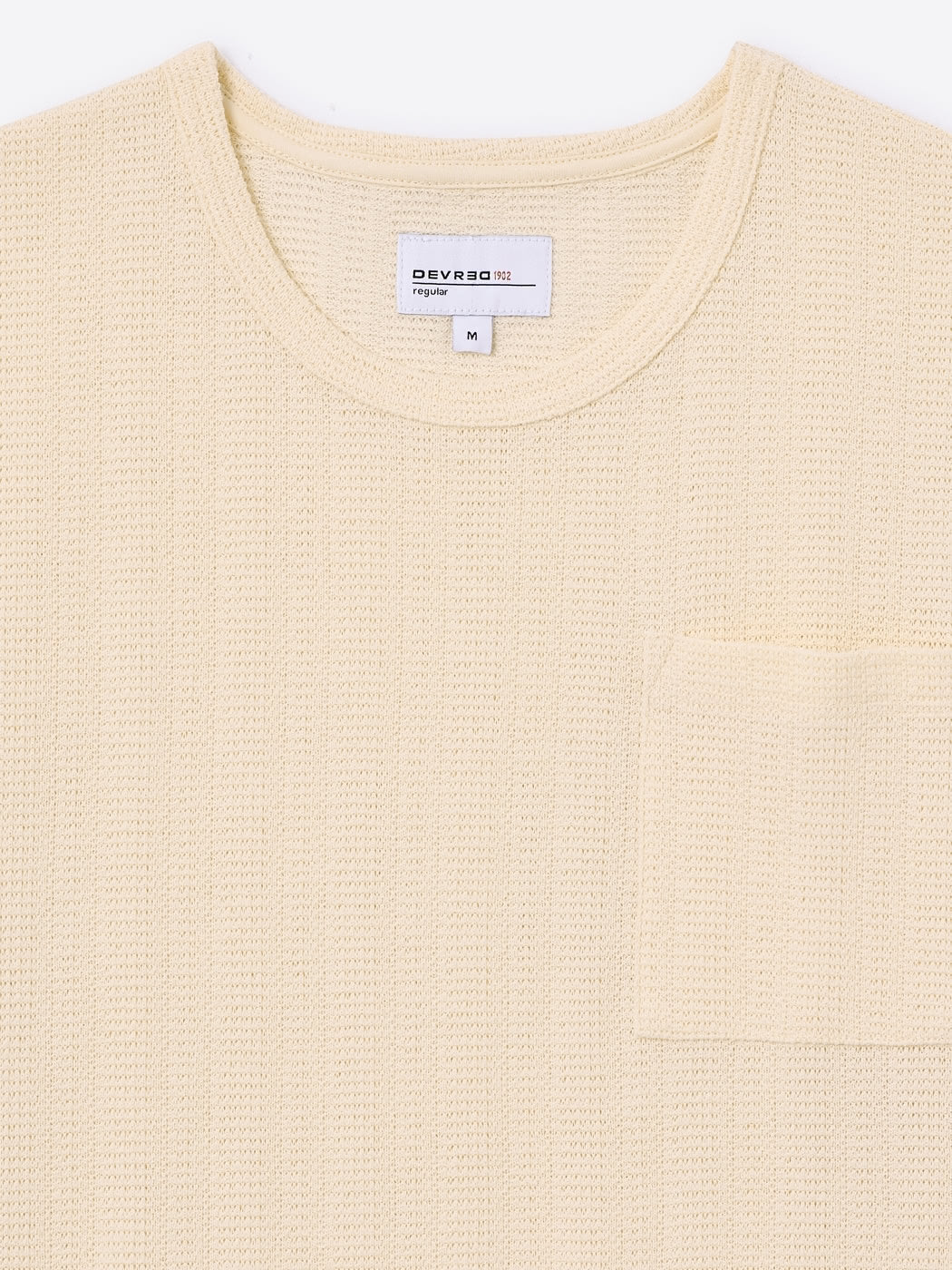 T-shirt col rond en coton - DEVRED 1902