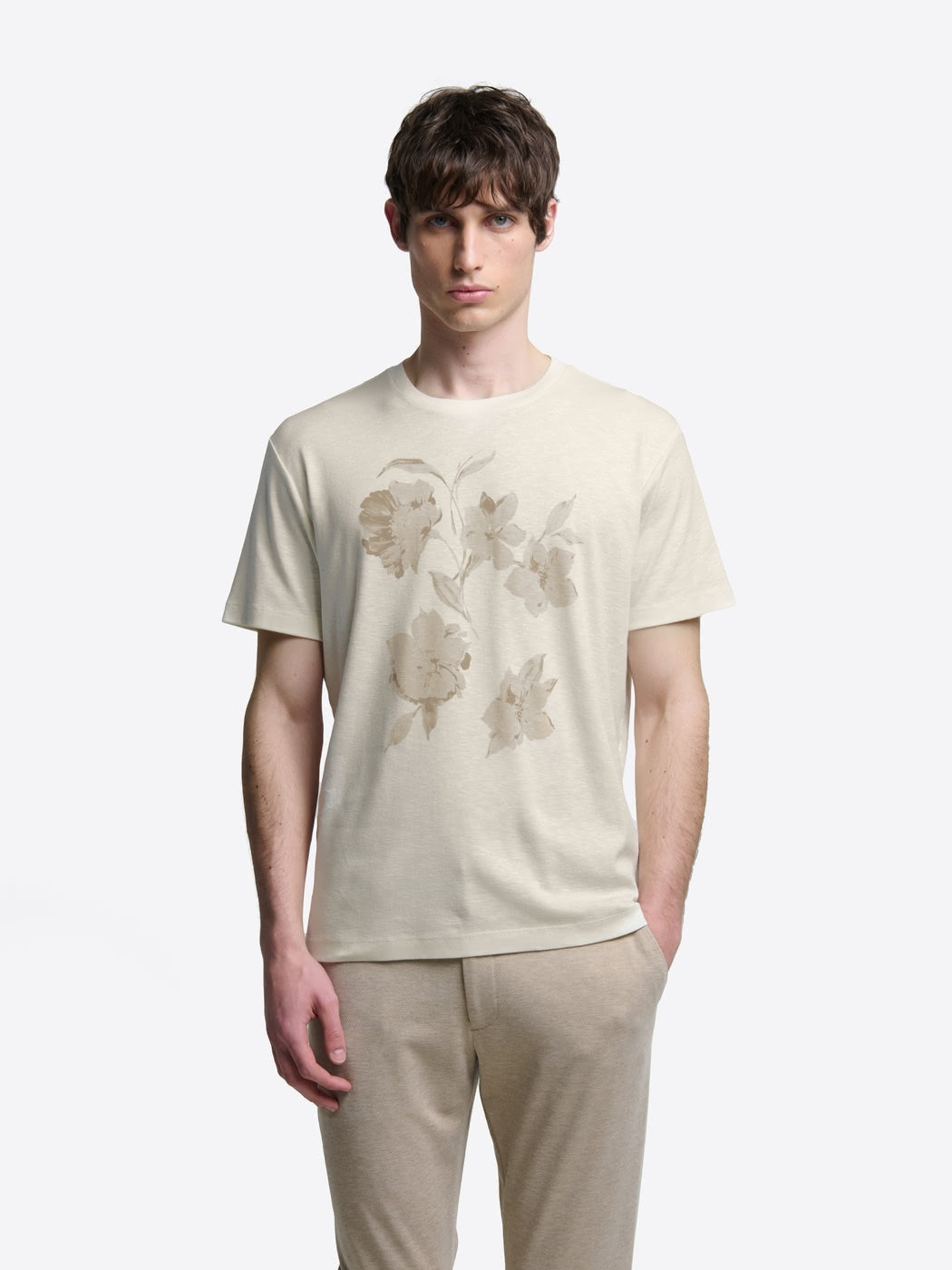 T-shirt col rond en coton - DEVRED 1902