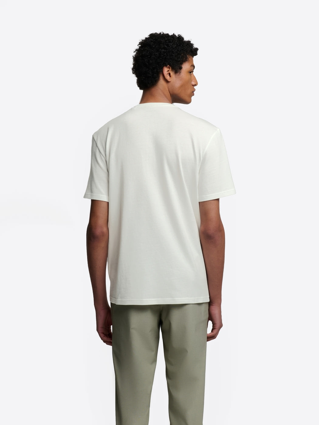 T-shirt col tunisien en coton - DEVRED 1902