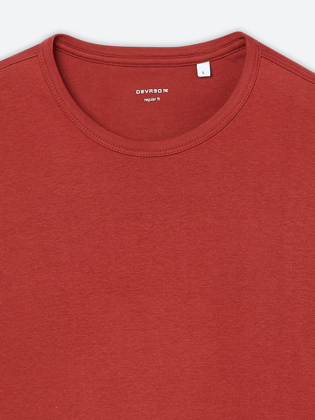 T-shirt col rond en coton - DEVRED 1902