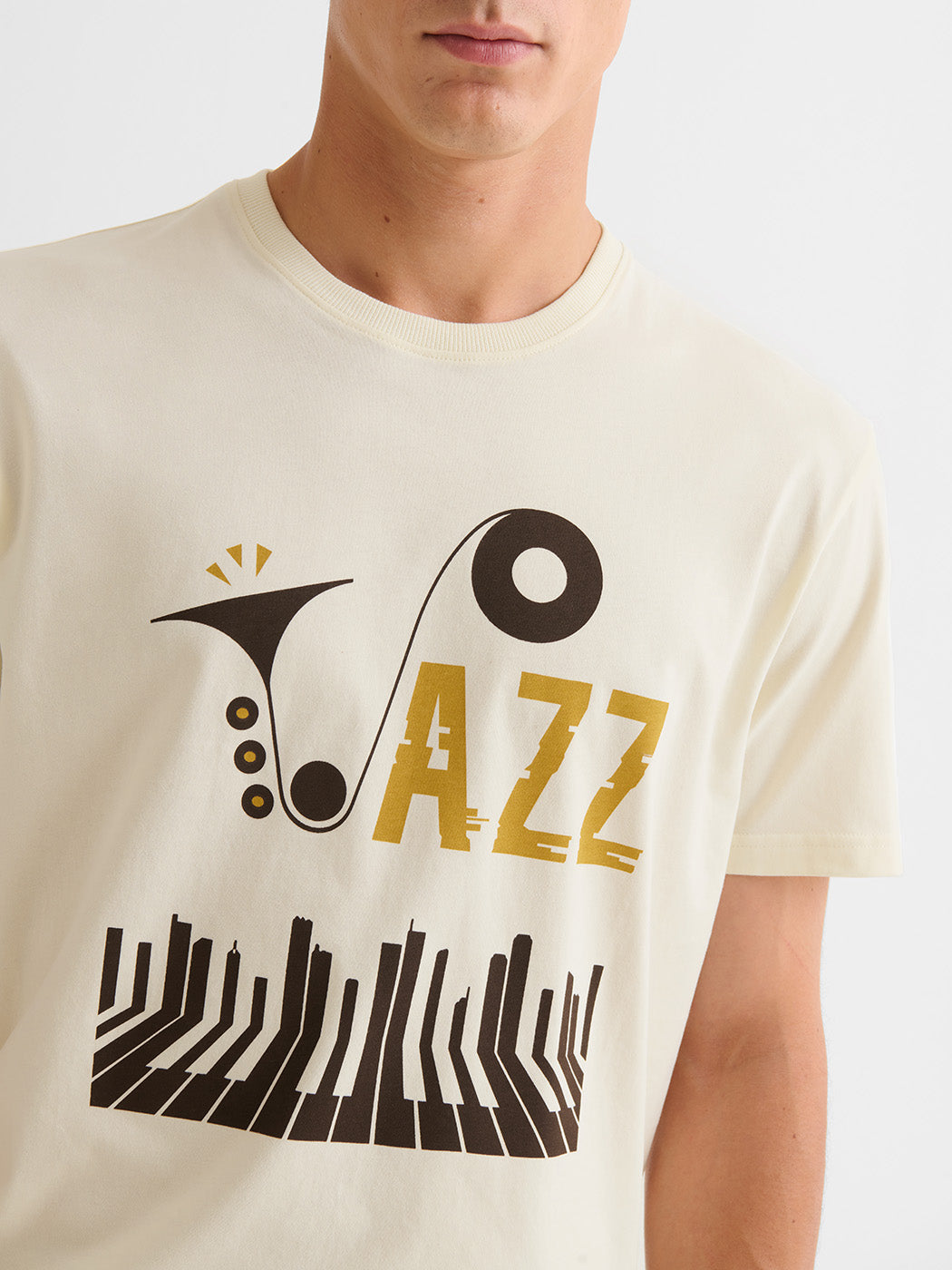 T-shirt col rond en coton - DEVRED 1902