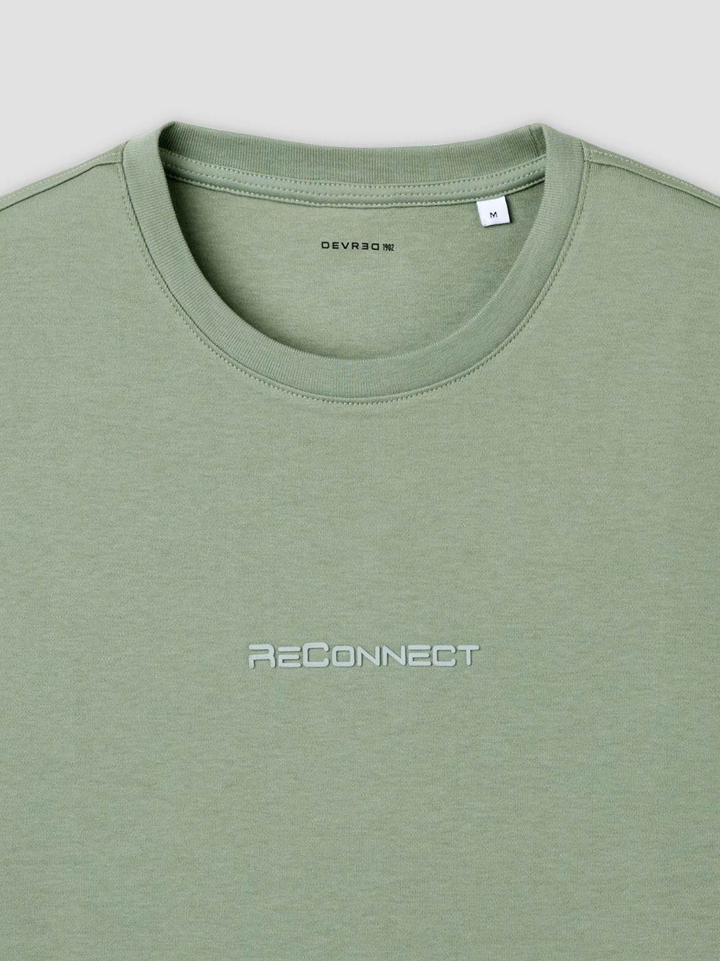 T-shirt col rond brodé - DEVRED 1902