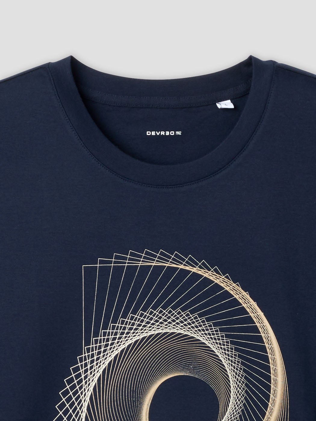 T-shirt col rond en coton - DEVRED 1902