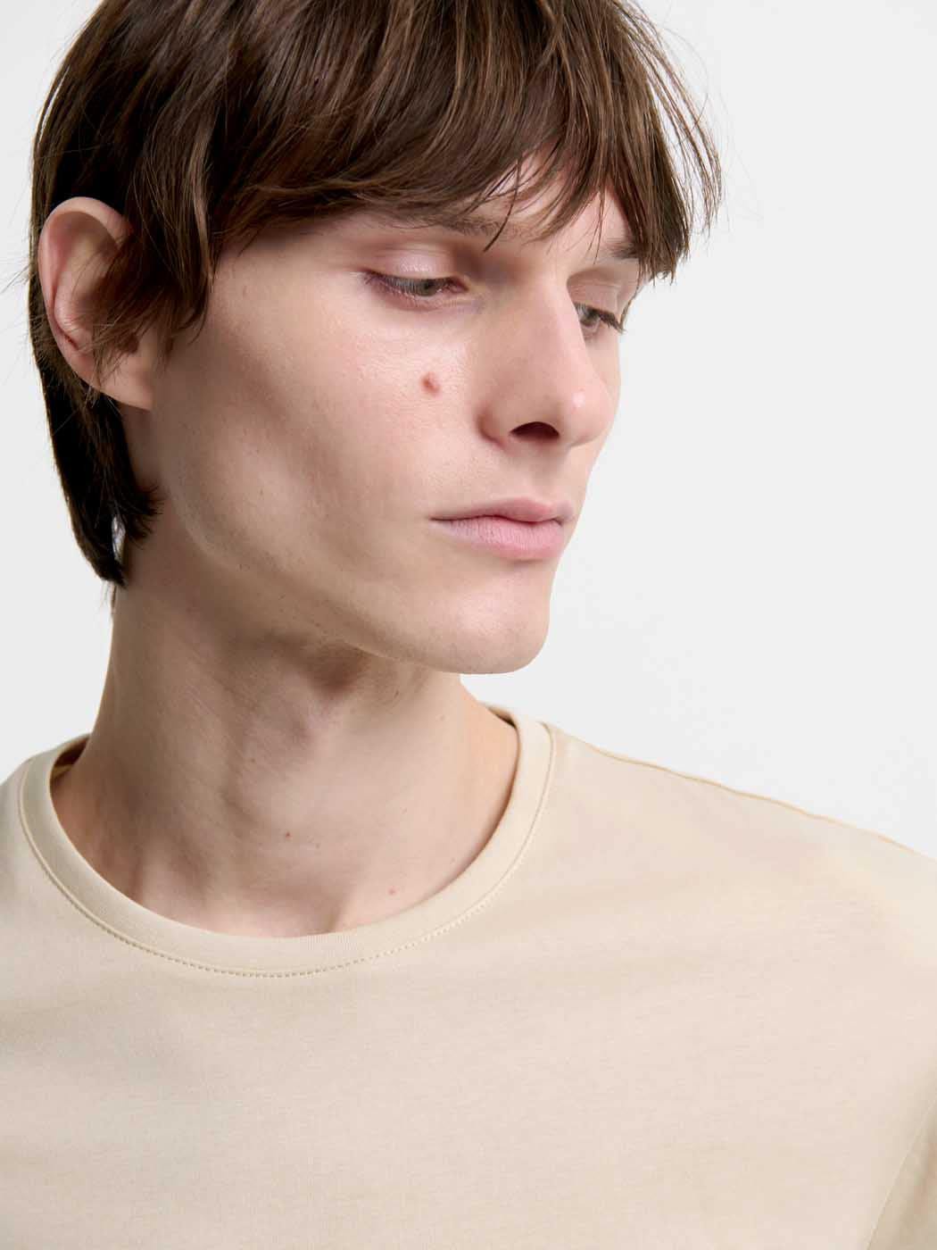 T-shirt col rond en coton Supima® - DEVRED 1902