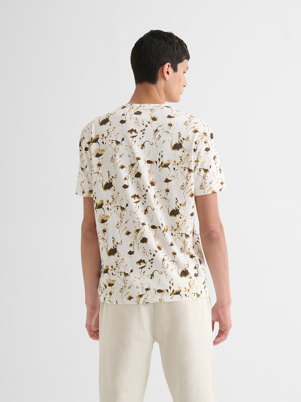 T-shirt col rond fleuri - DEVRED 1902
