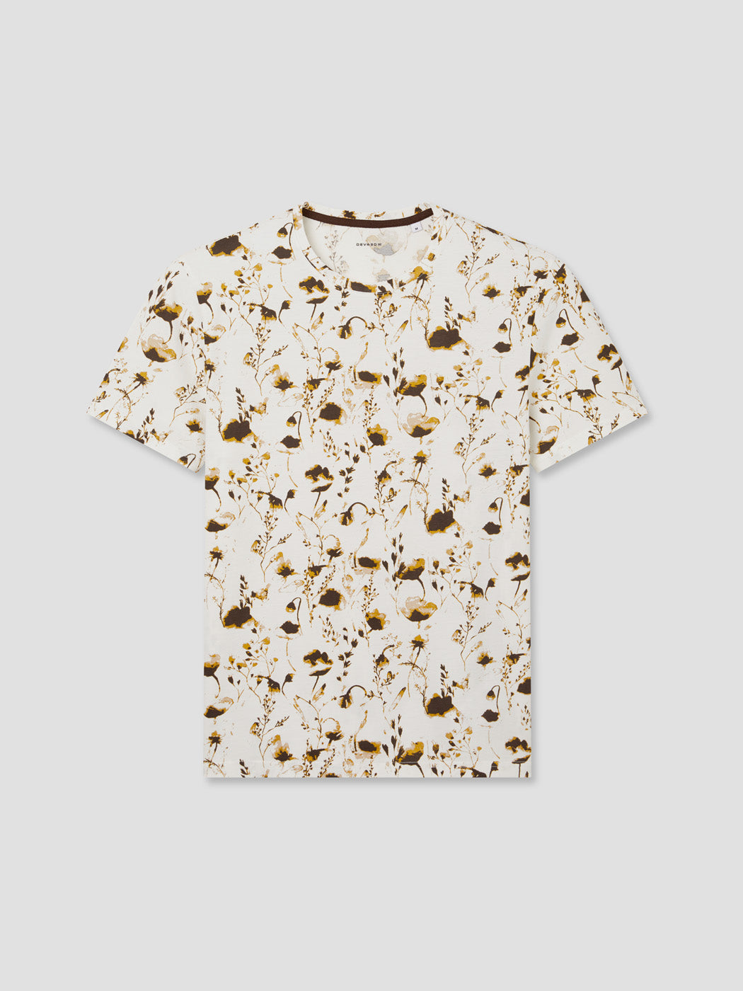 T-shirt col rond fleuri - DEVRED 1902