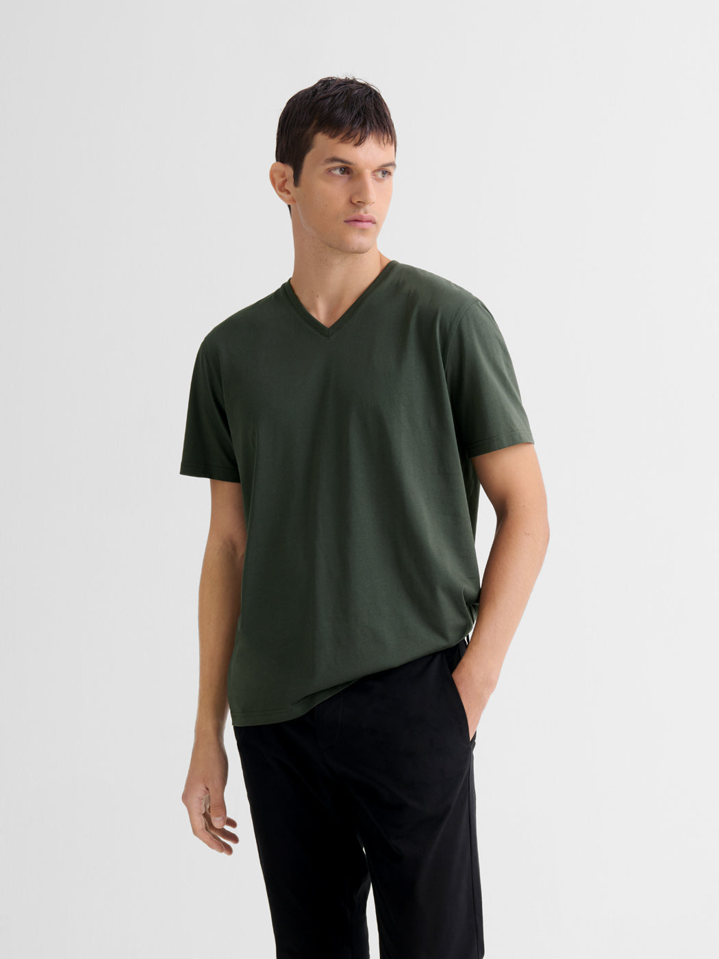 T-shirt col V Supima® - DEVRED 1902