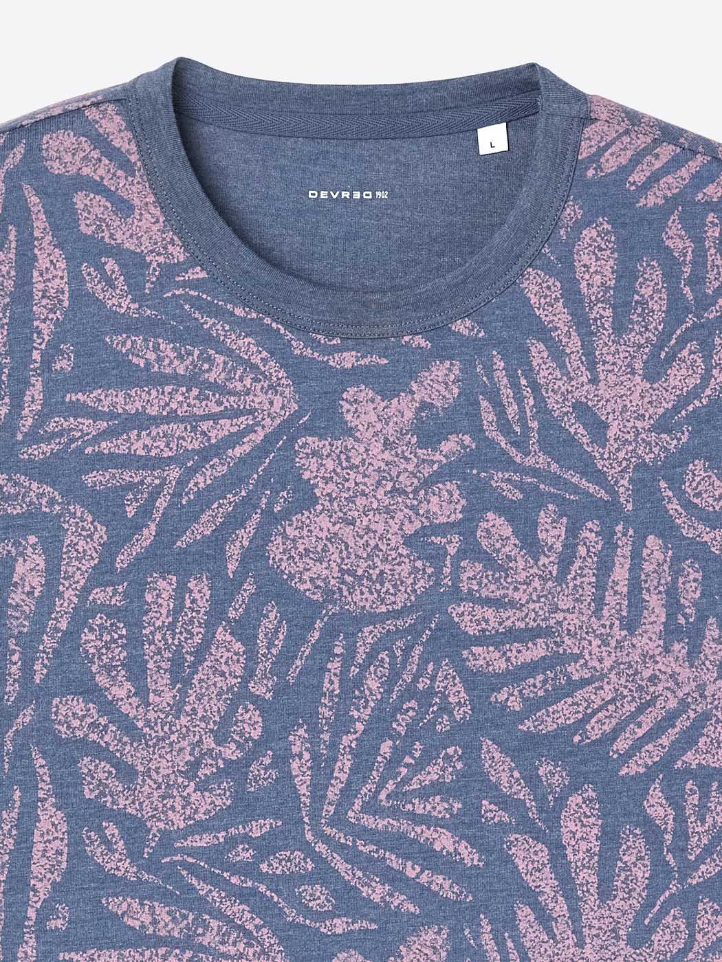 T-shirt col rond en coton - DEVRED 1902