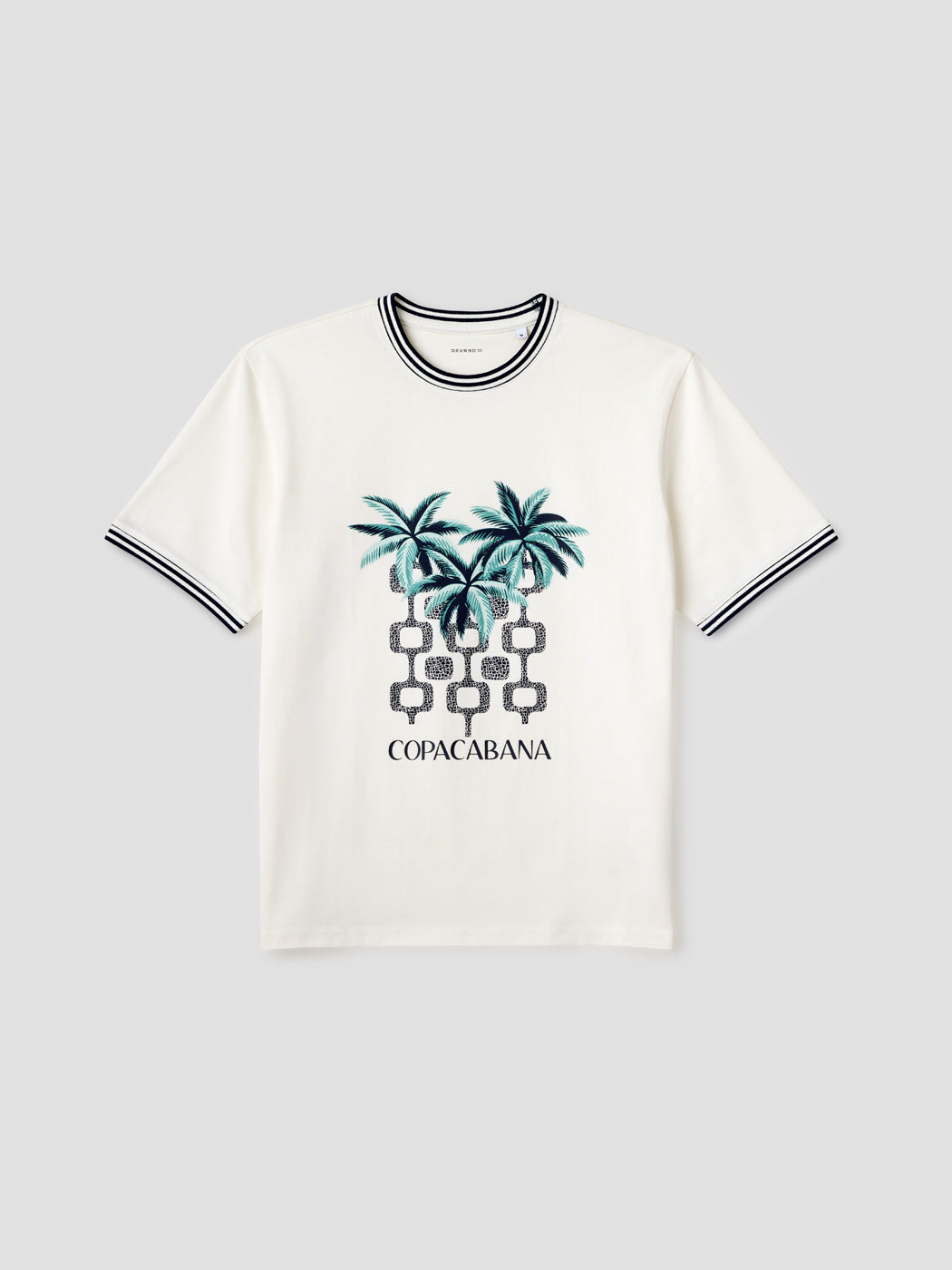 T-shirt col rond imprimé - DEVRED 1902