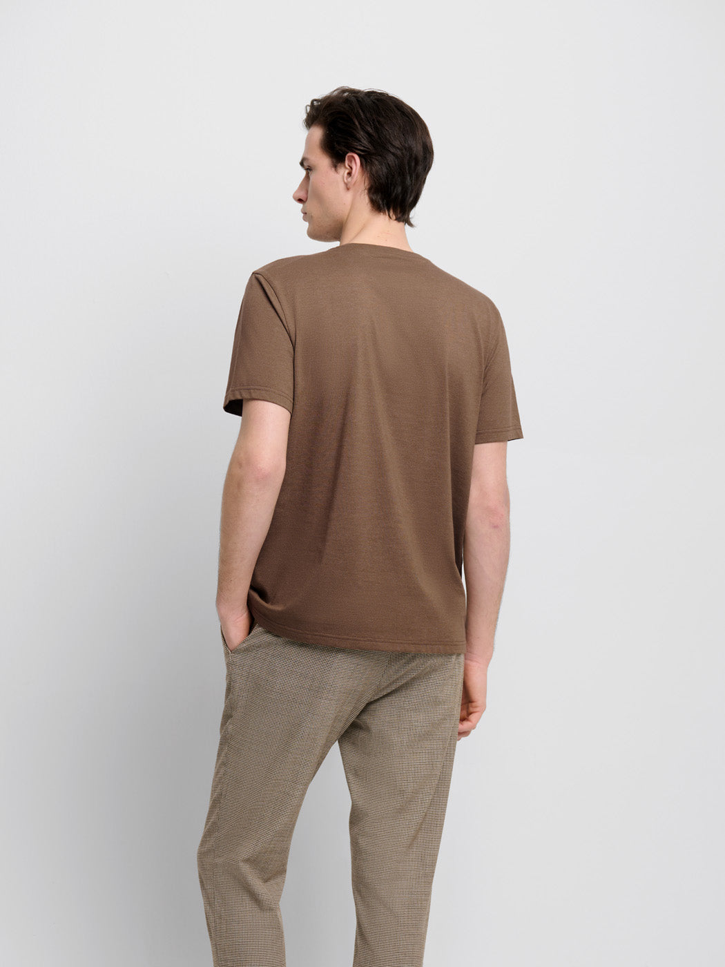 T-shirt col rond en coton Supima® - DEVRED 1902