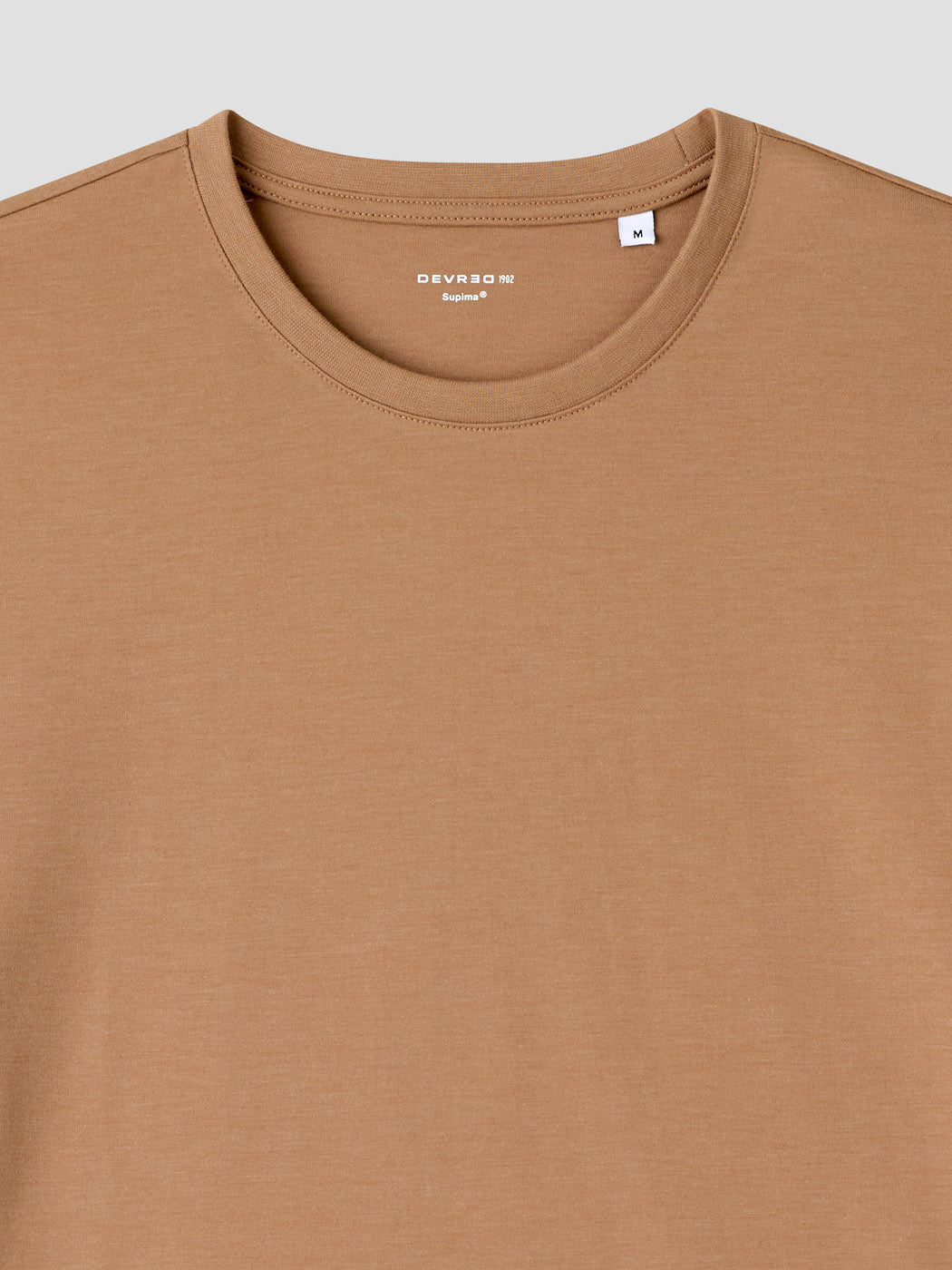 T-shirt col rond en coton Supima® - DEVRED 1902