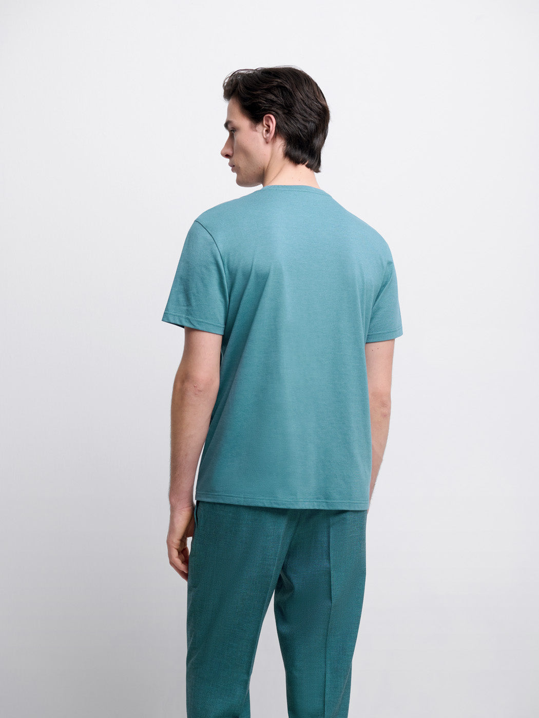 T-shirt col rond en coton Supima® - DEVRED 1902