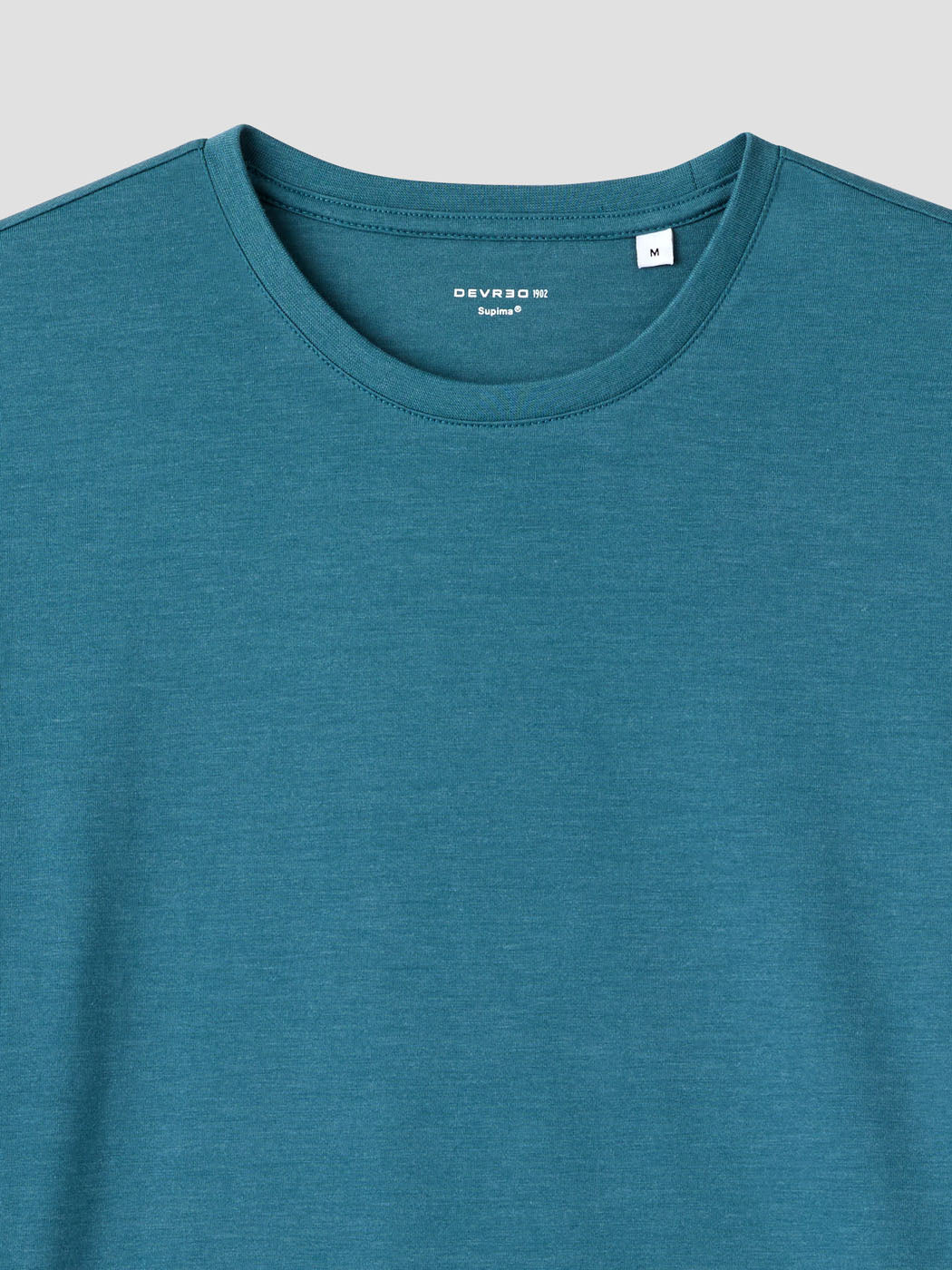 T-shirt col rond en coton Supima® - DEVRED 1902