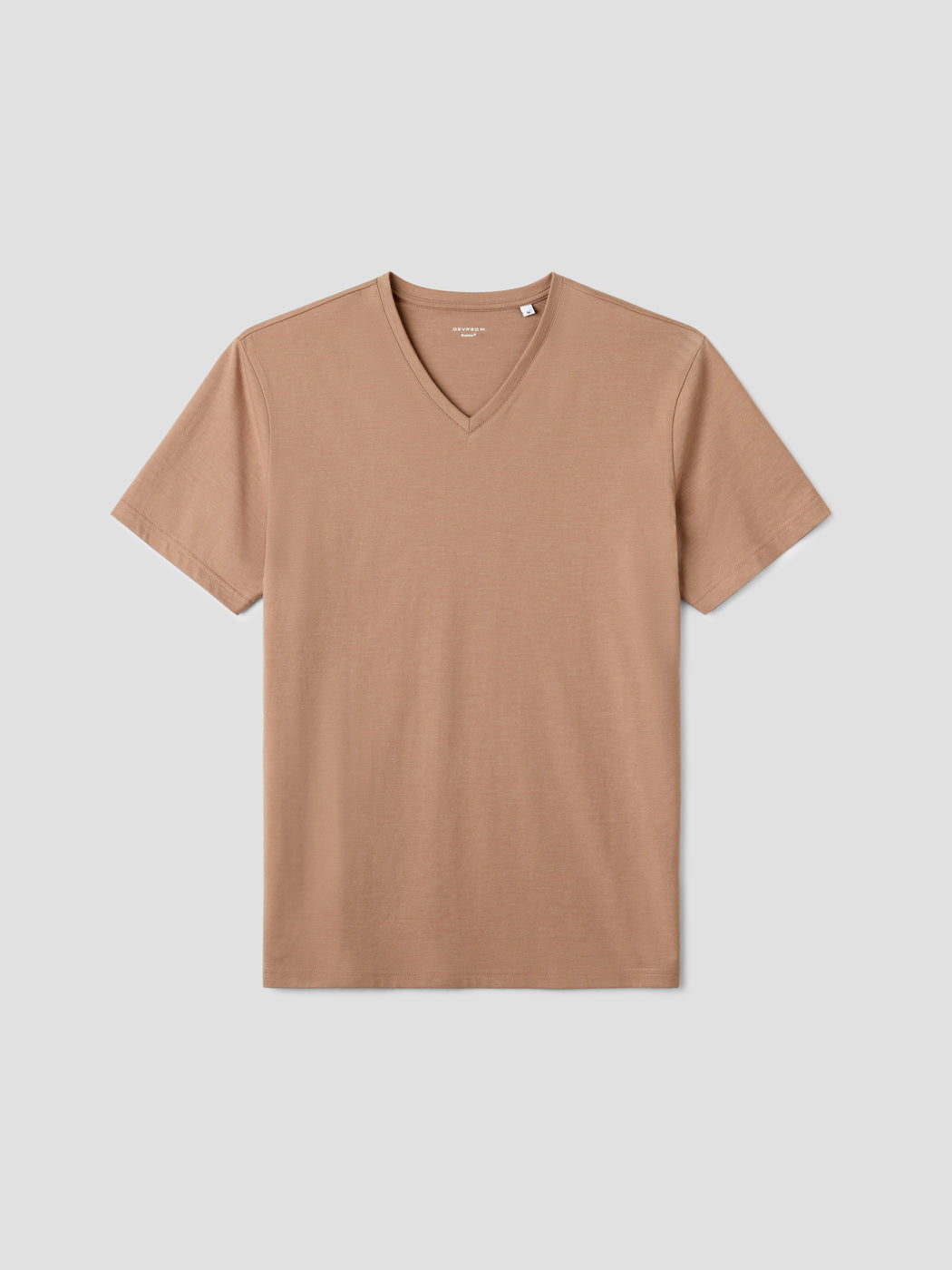T-shirt col V en coton Supima® - DEVRED 1902