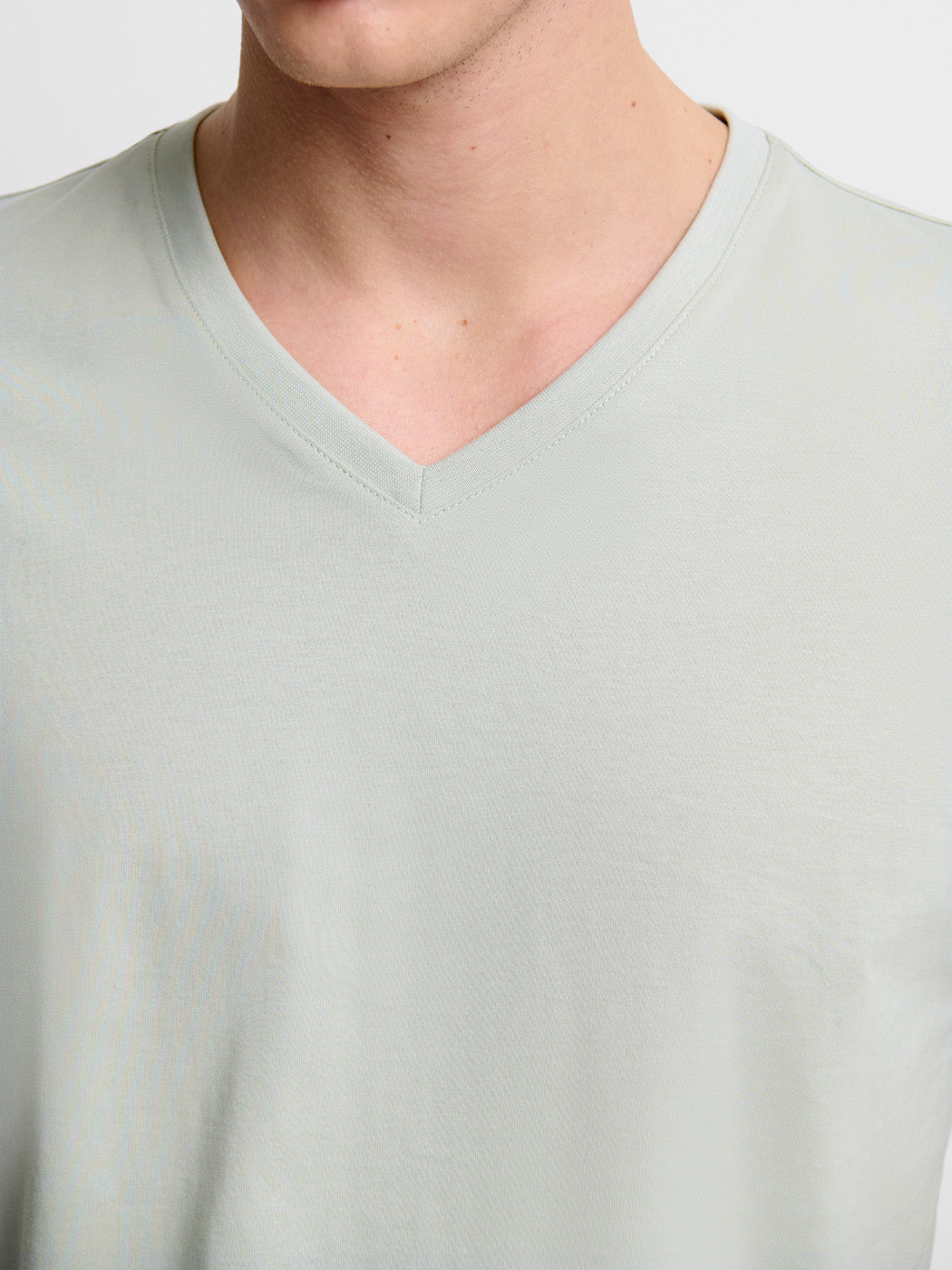 T-shirt col V en coton Supima® - DEVRED 1902