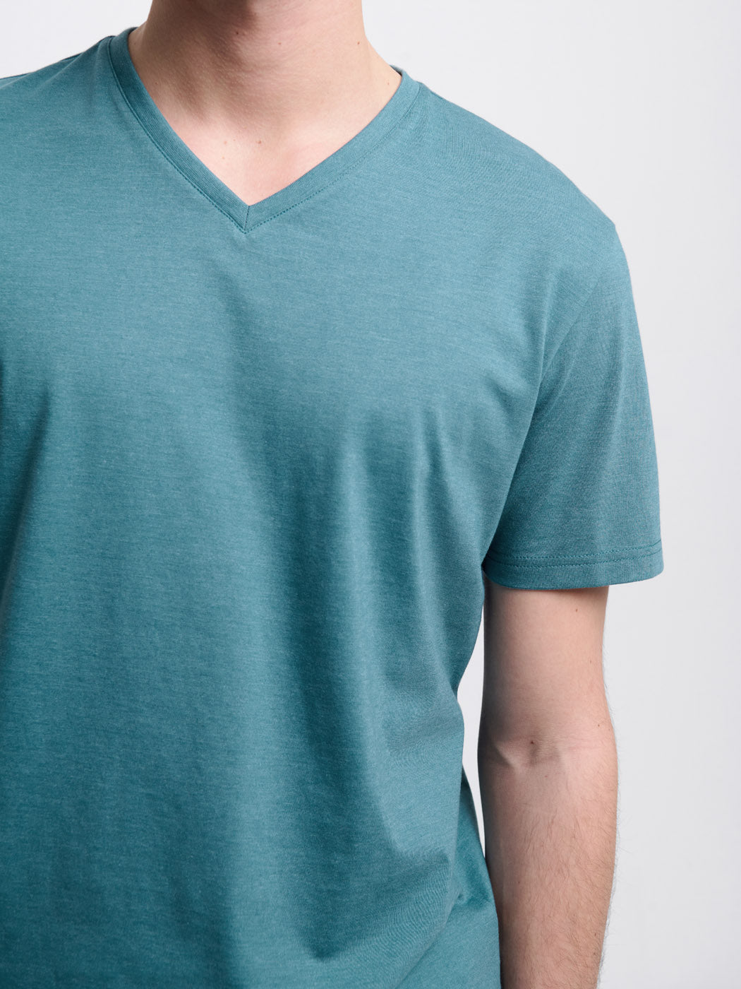 T-shirt col V en coton Supima® - DEVRED 1902