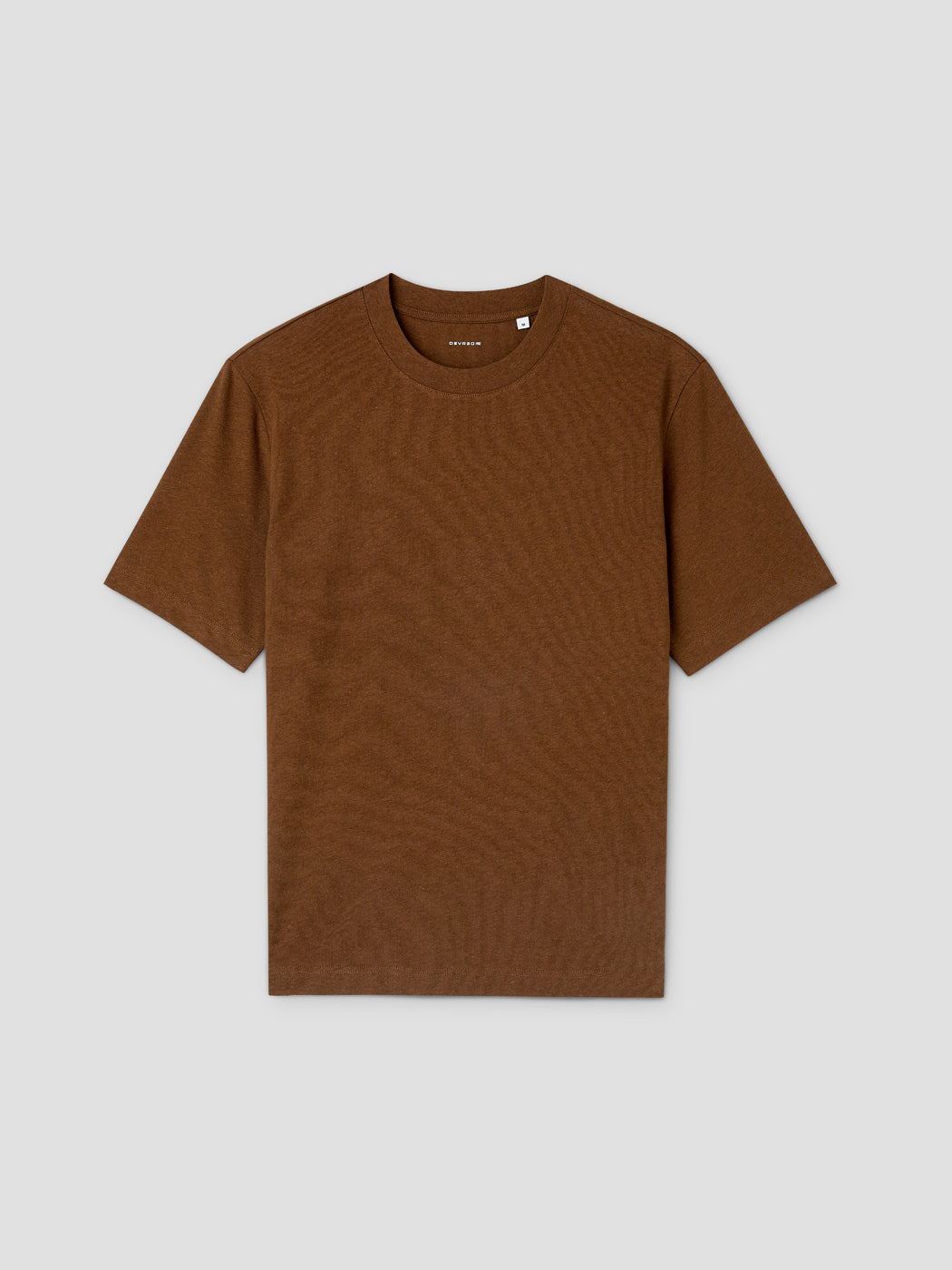 T-shirt col rond en coton lin - DEVRED 1902
