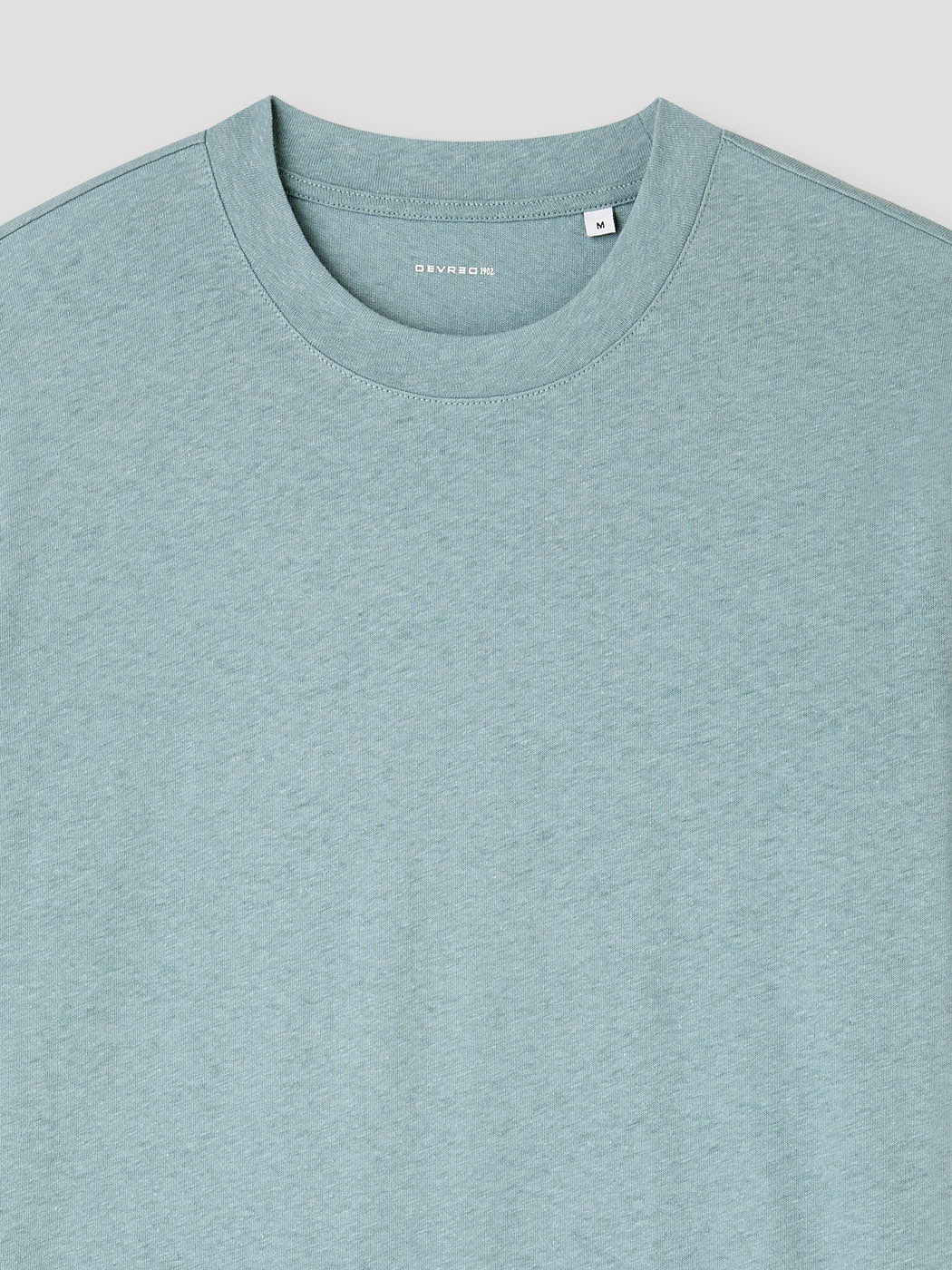 T-shirt col rond en coton lin - DEVRED 1902