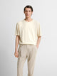 T-shirt col rond en coton lin - DEVRED 1902