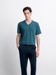T-shirt col V en coton Supima® - DEVRED 1902