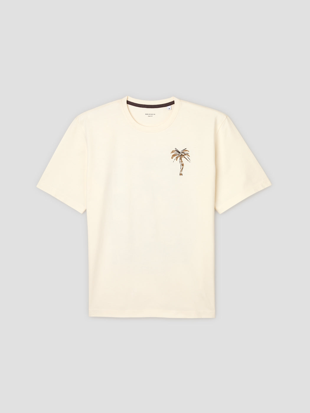 T-shirt col rond à motifs - DEVRED 1902