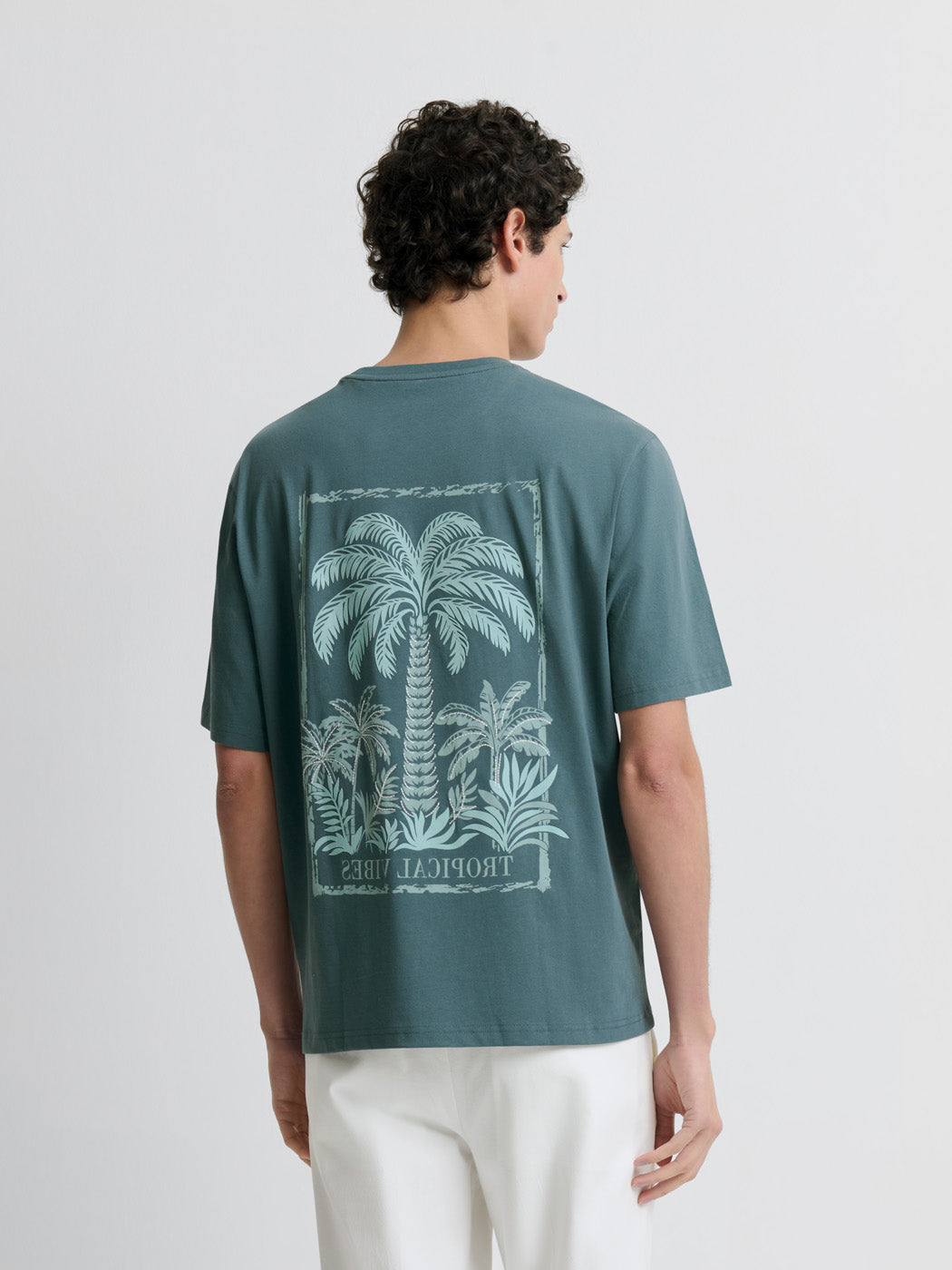 T-shirt col rond à motifs - DEVRED 1902