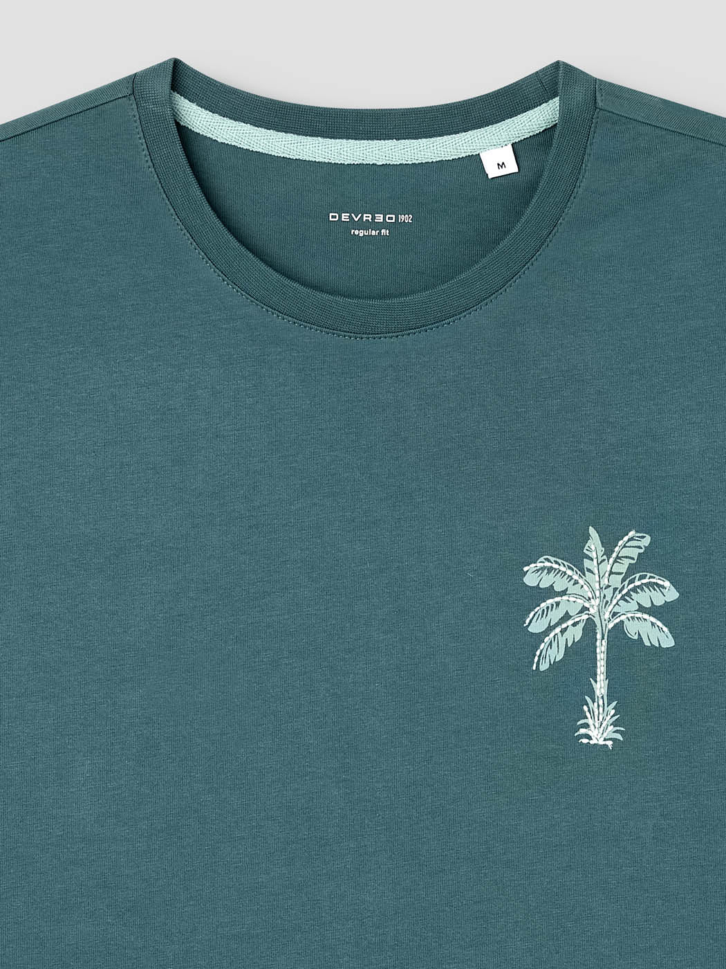 T-shirt col rond à motifs - DEVRED 1902