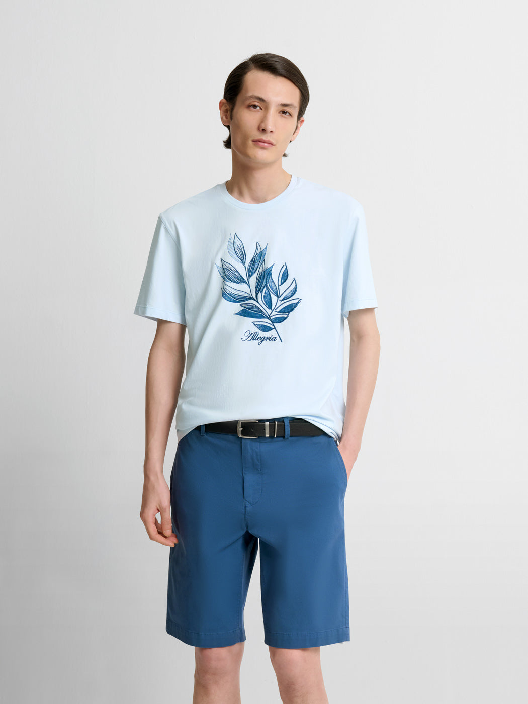 T-shirt col rond à motifs - DEVRED 1902
