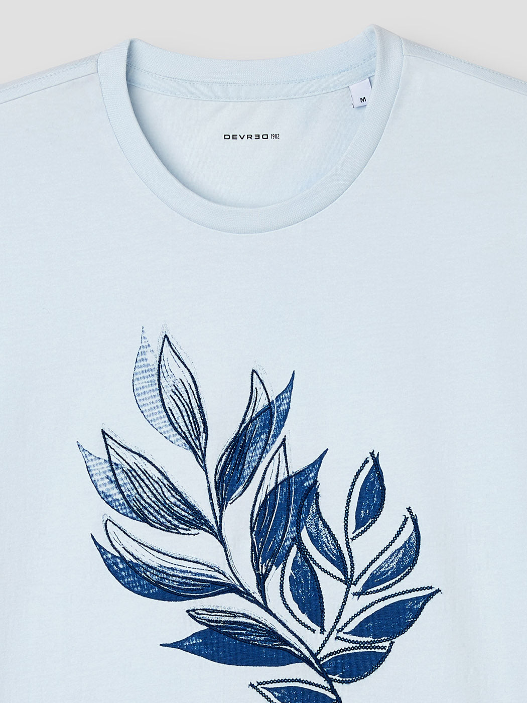 T-shirt col rond à motifs - DEVRED 1902