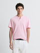 T-shirt col tunisien en coton - DEVRED 1902