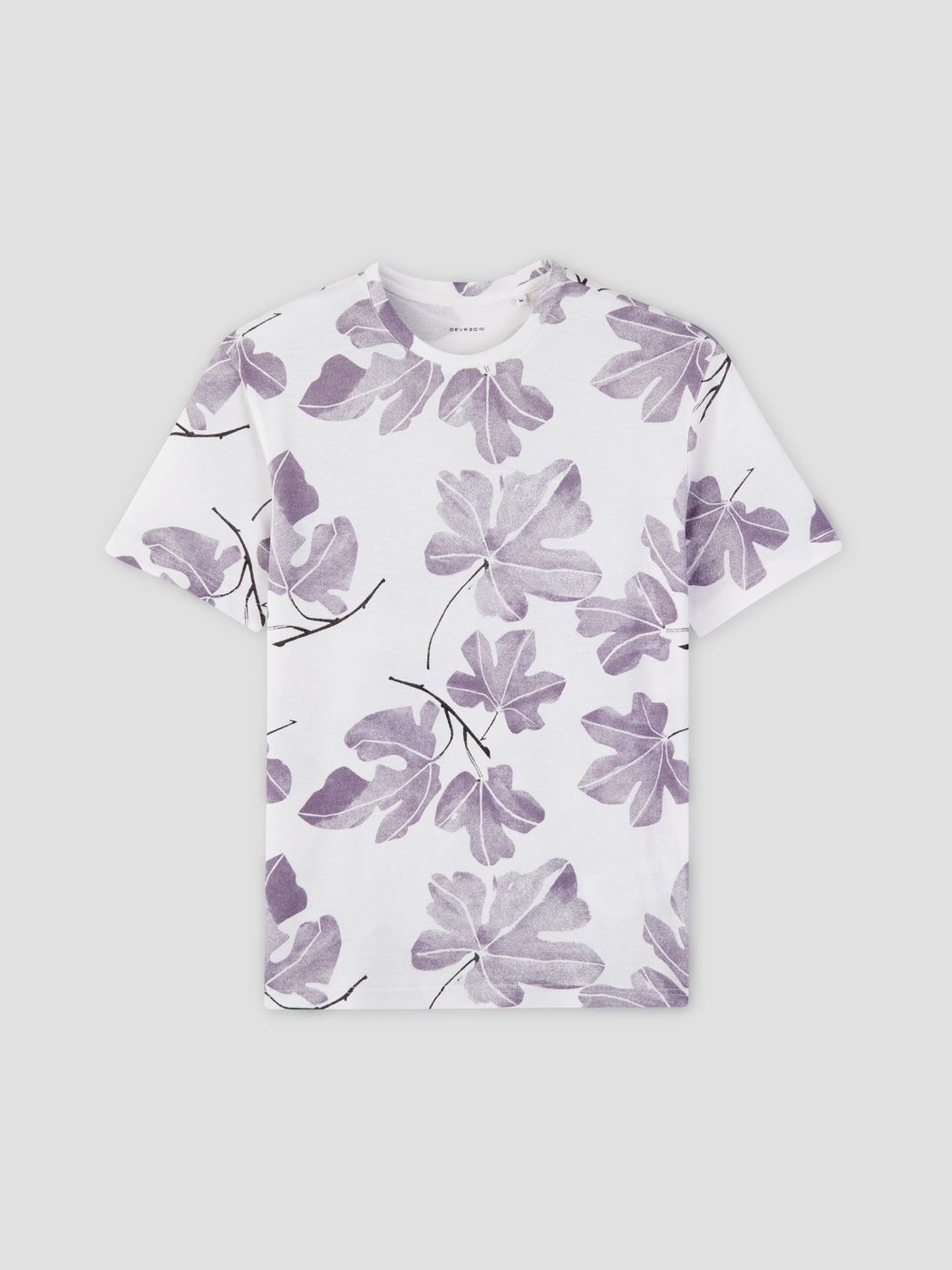 T-shirt col rond à motifs - DEVRED 1902