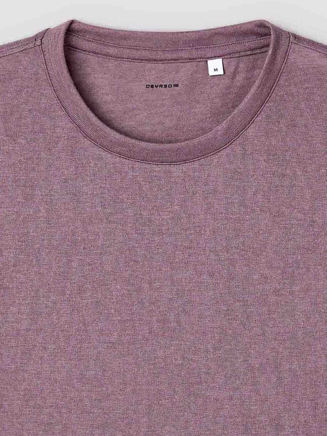 T-shirt col rond à motif - DEVRED 1902