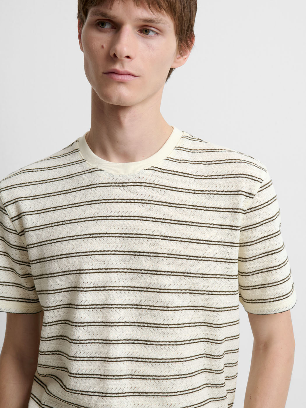 T-shirt col rond rayé - DEVRED 1902