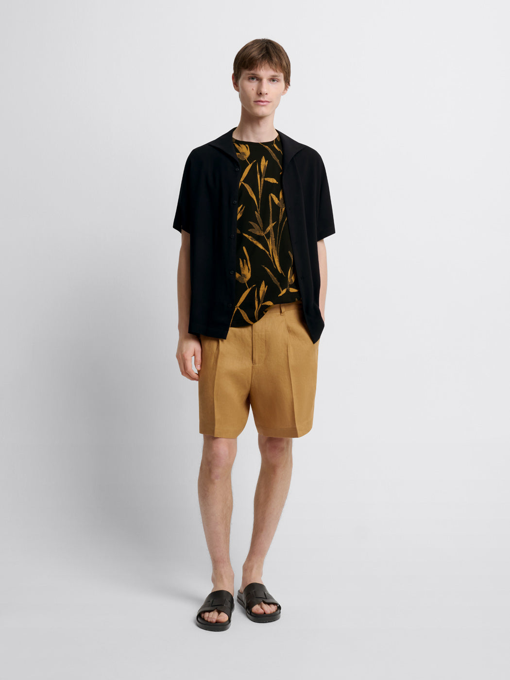 T-shirt col rond à motifs - DEVRED 1902
