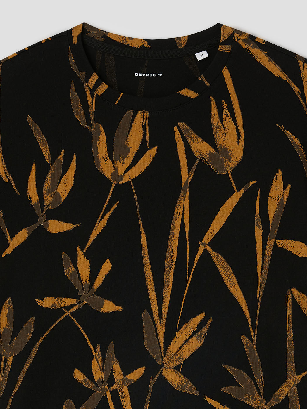 T-shirt col rond à motifs - DEVRED 1902