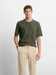 T-shirt col rond en coton lin - DEVRED 1902