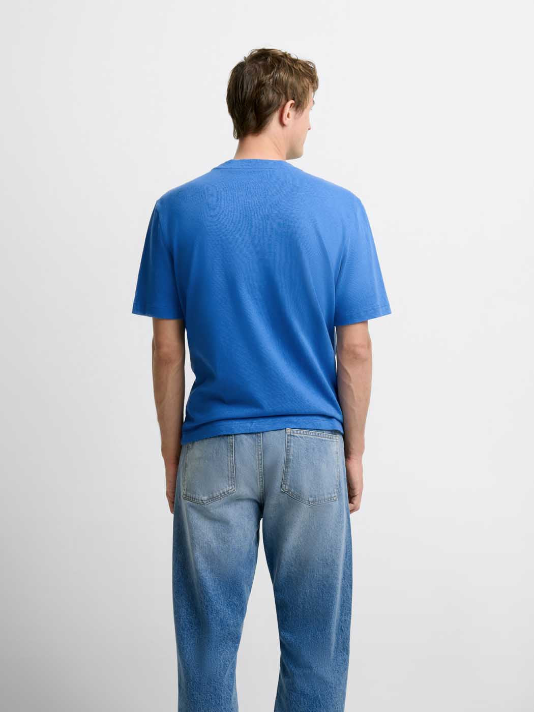 T-shirt col rond en coton lin - DEVRED 1902