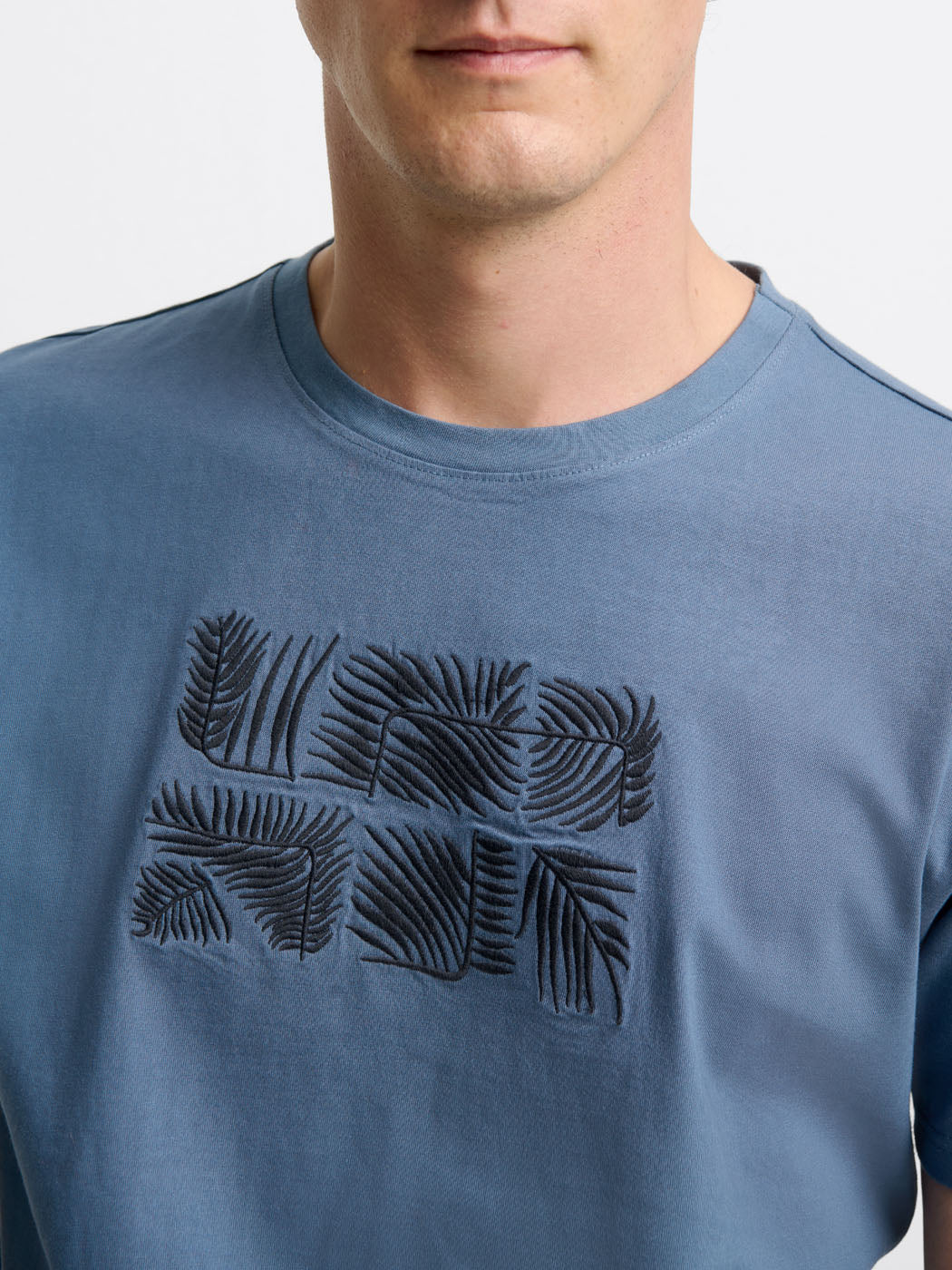 T-shirt col rond à motifs - DEVRED 1902