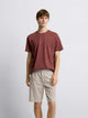 T-shirt col rond en coton Supima® - DEVRED 1902