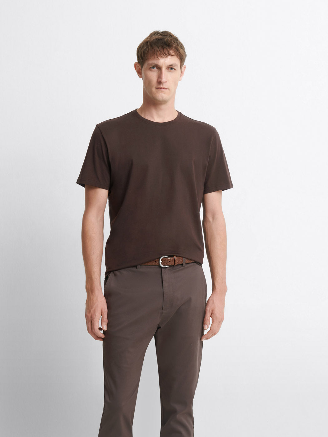 T-shirt col rond en coton Supima® - DEVRED 1902