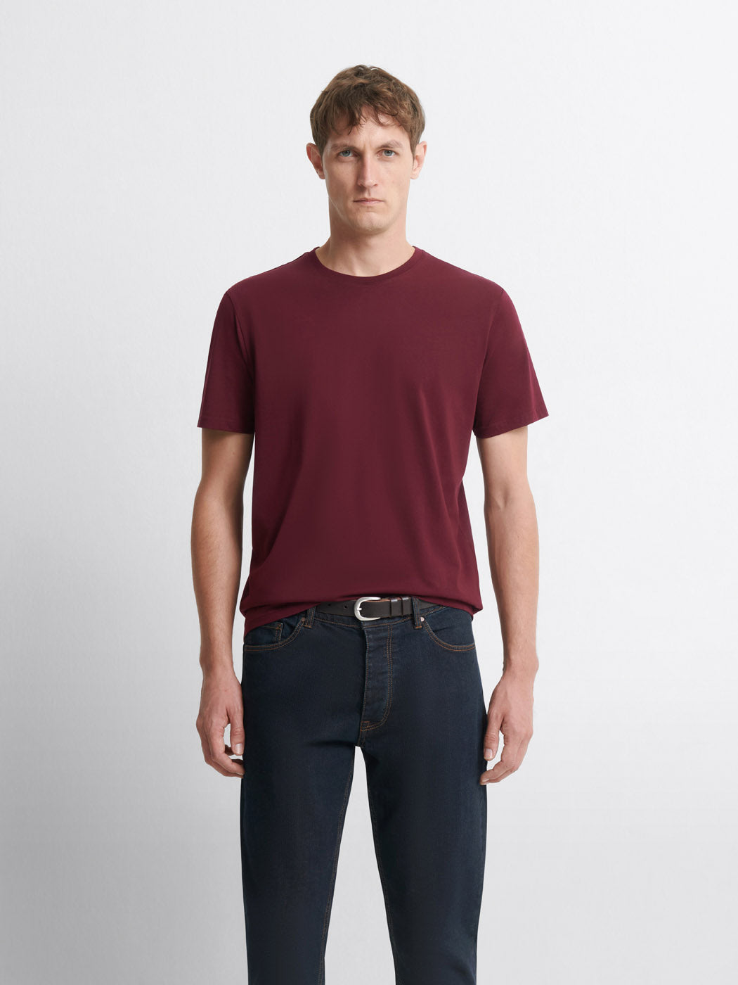 T-shirt col rond en coton Supima® - DEVRED 1902