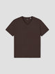 T-shirt col V en coton Supima® - DEVRED 1902