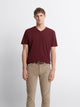 T-shirt col V en coton Supima® - DEVRED 1902