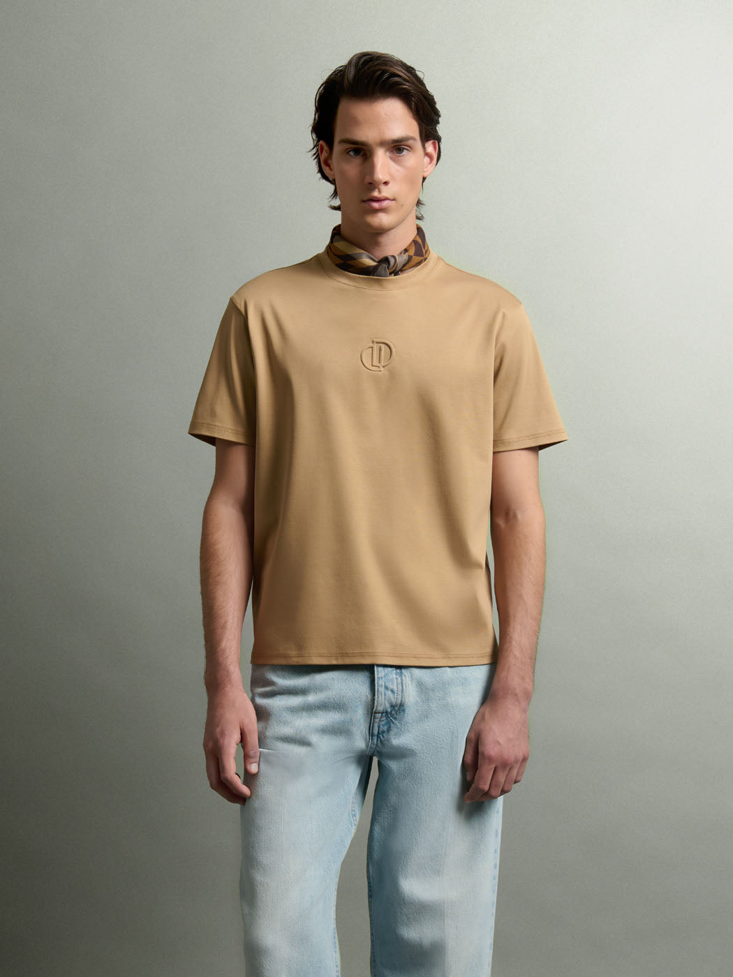 T-shirt col rond en coton Supima® - DEVRED 1902