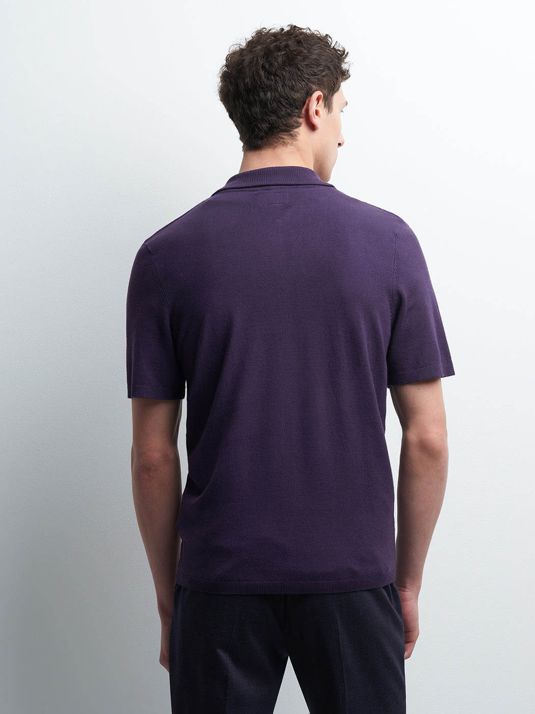 Polo maille col montant zippé - DEVRED 1902