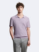 Polo maille col ouvert en coton bio - DEVRED 1902