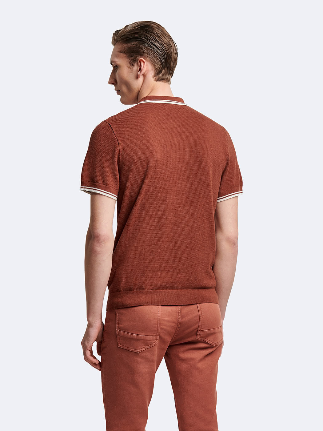 Polo manches courtes en coton - DEVRED 1902