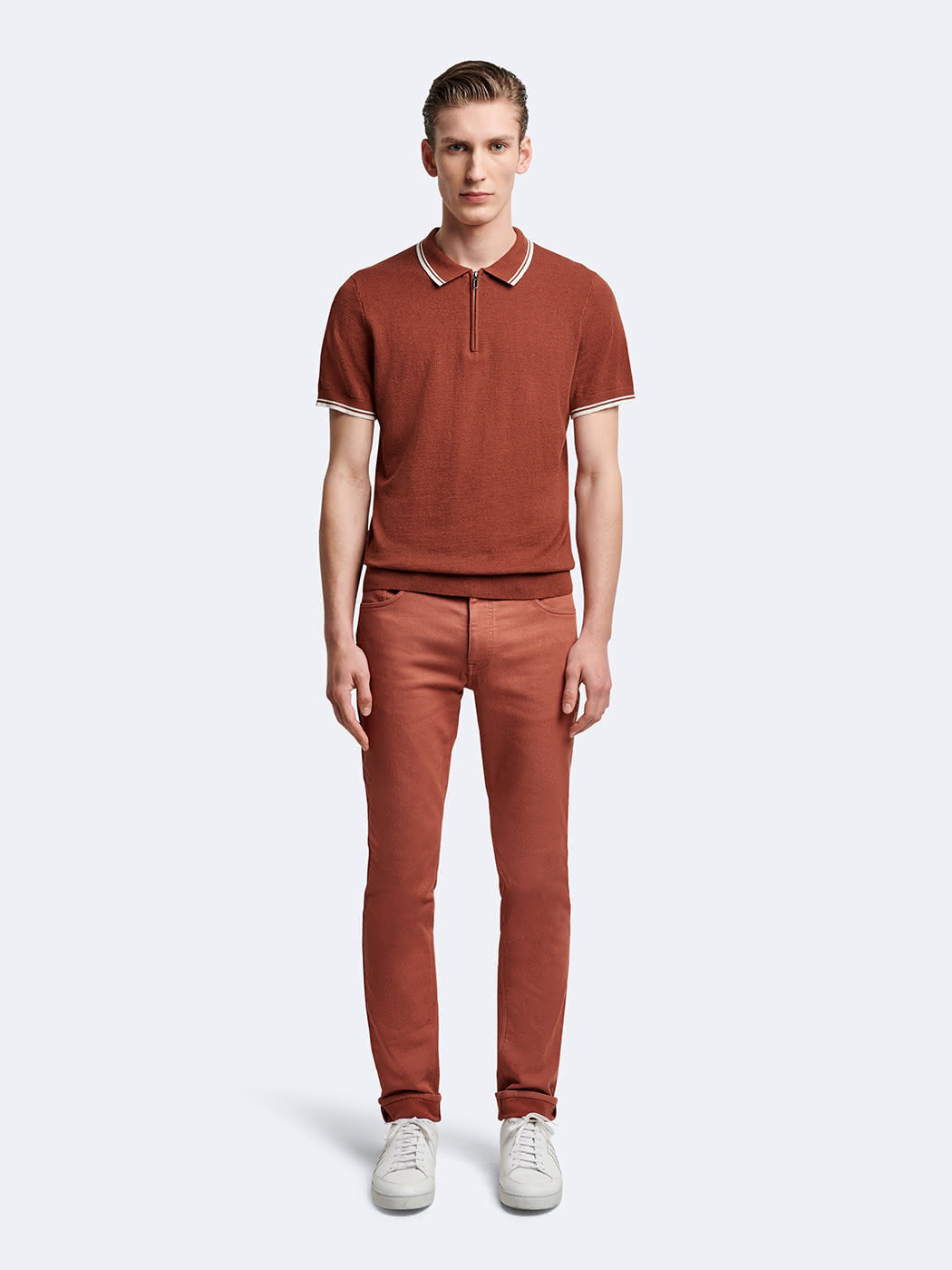 Polo manches courtes en coton - DEVRED 1902