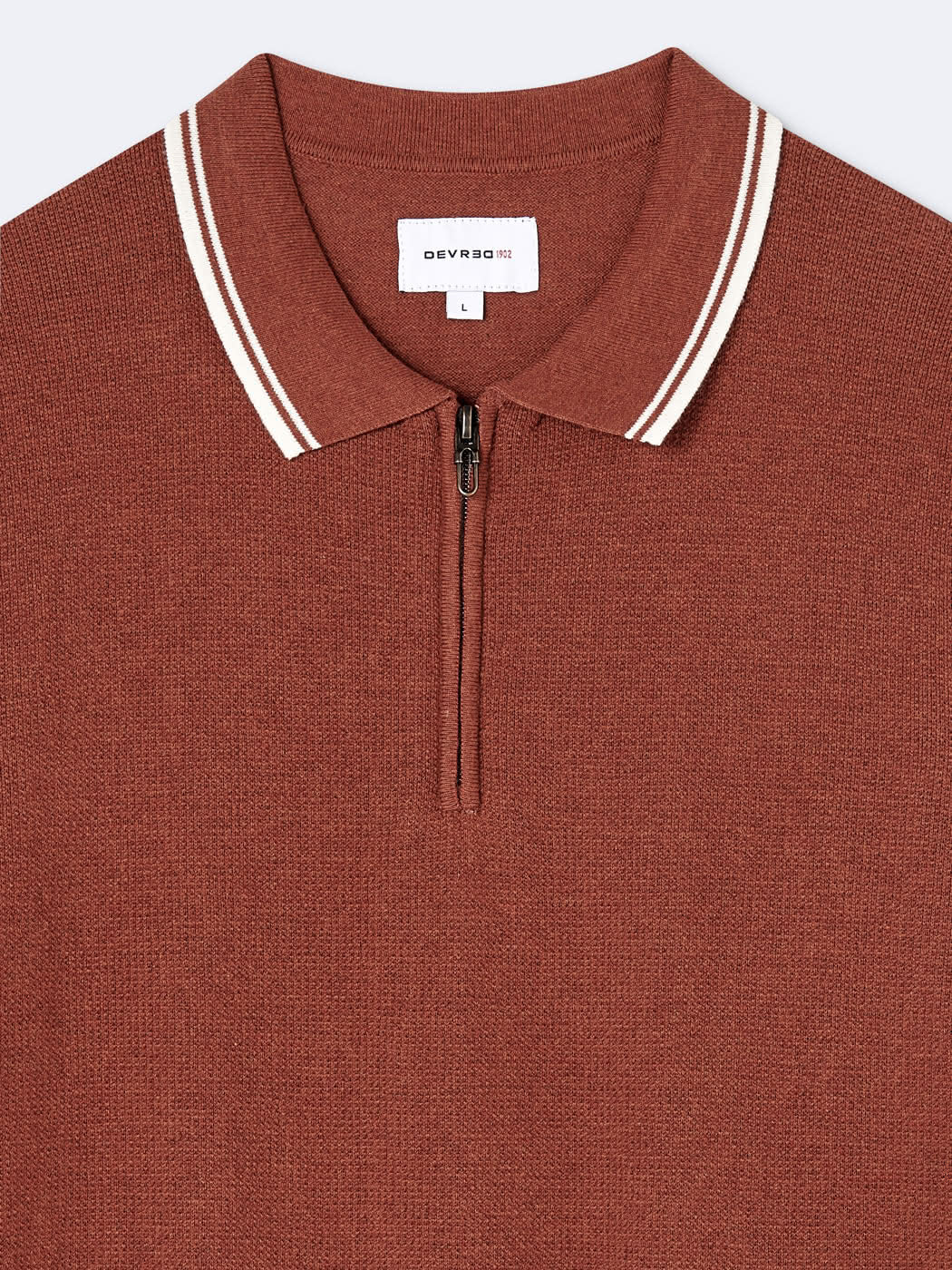 Polo manches courtes en coton - DEVRED 1902